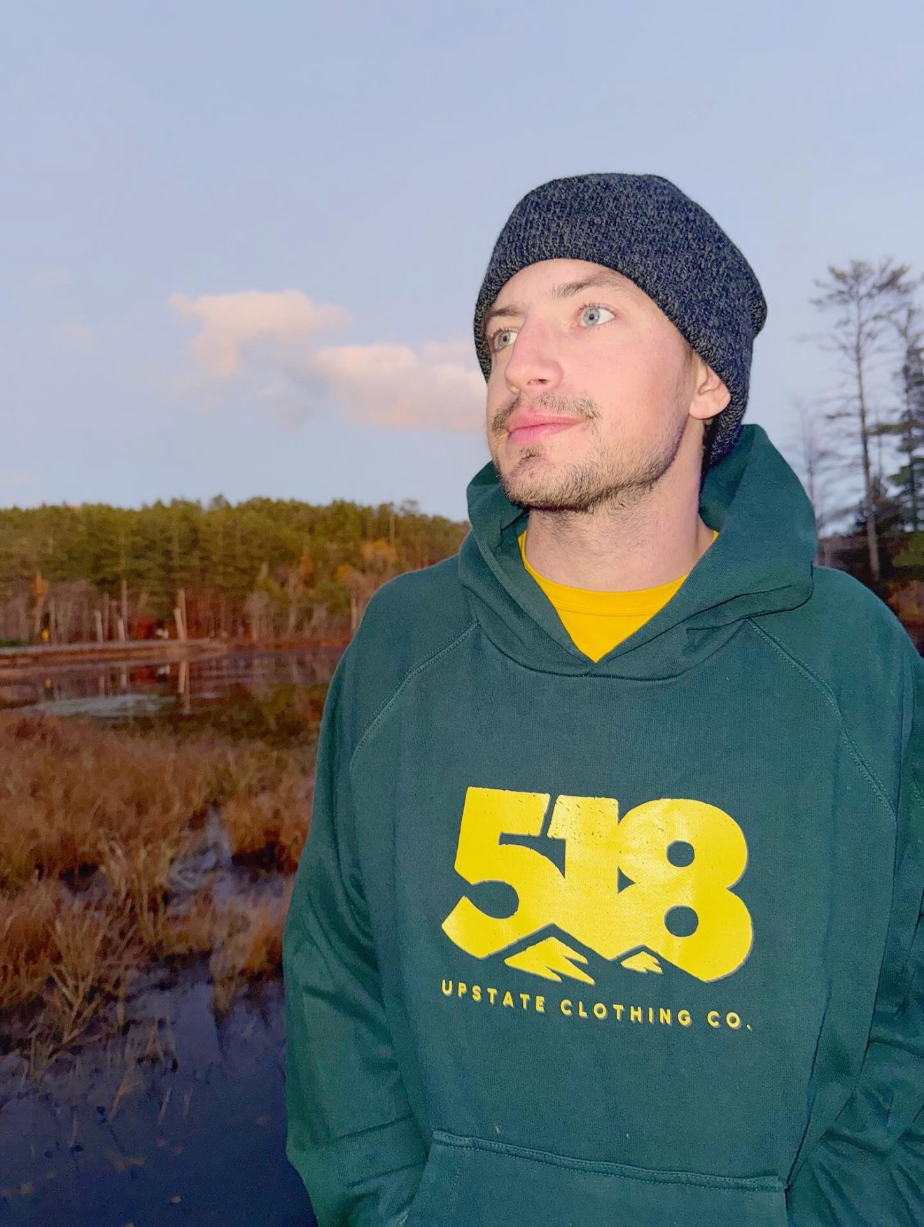 518 Ultra Heavyweight Organic French Terry Hoodie