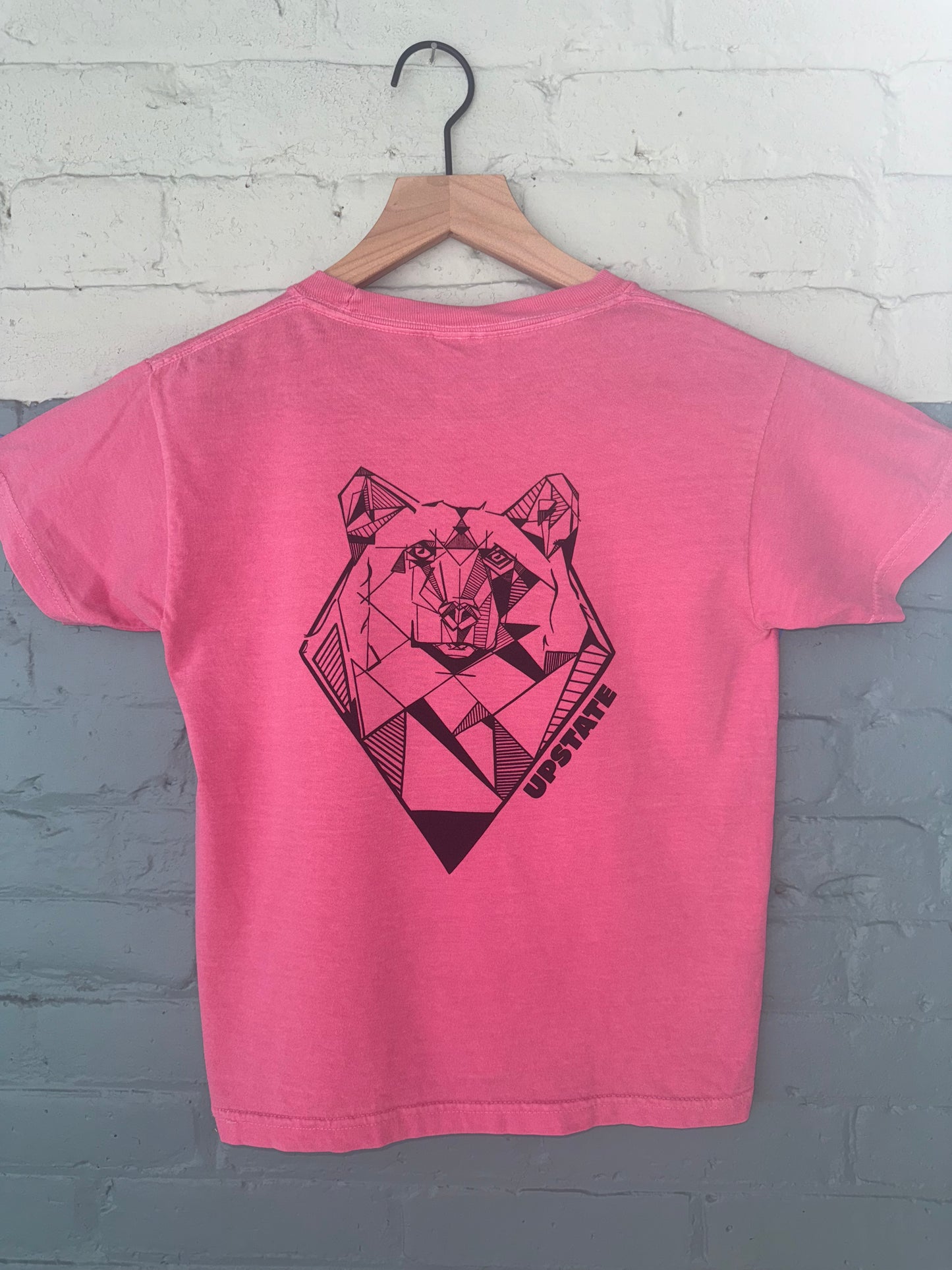 Youth Geometric Bear Tee - Designed by local artist Mariah Katz *Limited Edition*